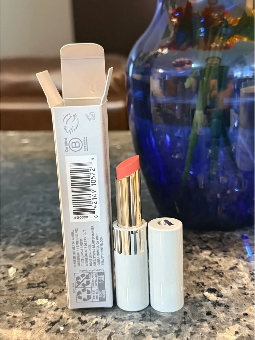 Beautycounter Sheer Genius Conditioning Lipstick - Petal